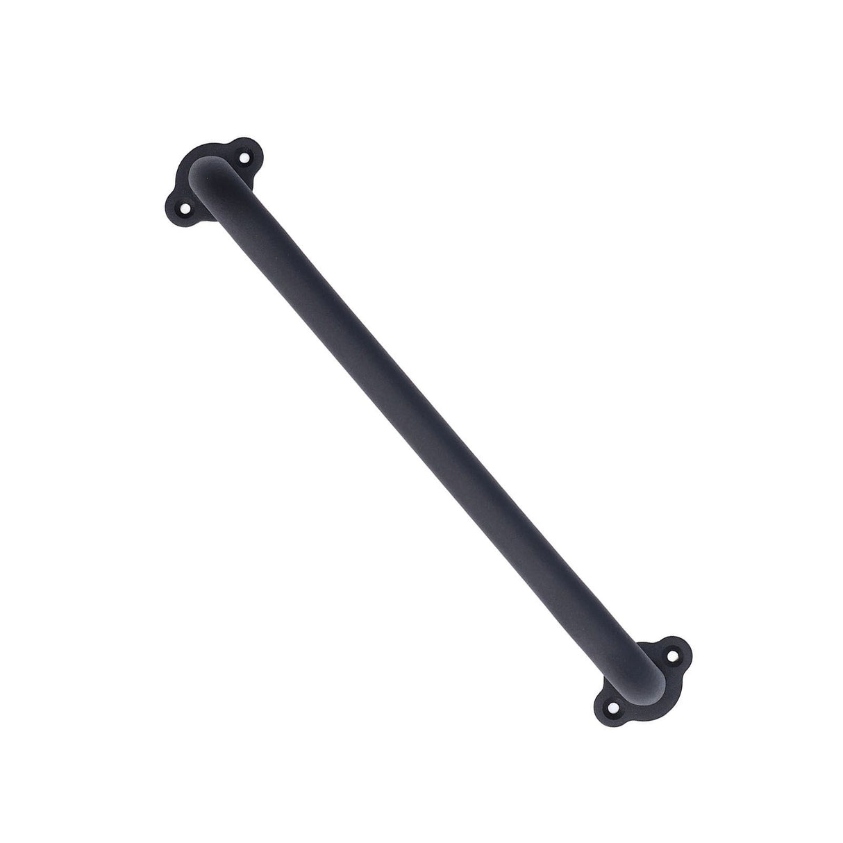 Barn Door Handle Black Carbon Steel Interior Wooden Door Matte Handle for Wooden Gate Shed Cabinet Door