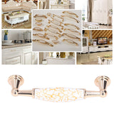 Nordic Golden Furniture Handle Light Luxury Drawer Wardrobe Cabinet Door Furniture Pulls Furniture Hardware1820C-60-128