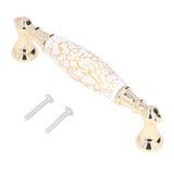 Nordic Golden Furniture Handle Light Luxury Drawer Wardrobe Cabinet Door Furniture Pulls Furniture Hardware1821C-60-128 - Front View