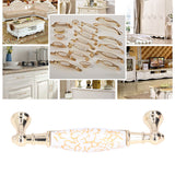 Nordic Golden Furniture Handle Light Luxury Drawer Wardrobe Cabinet Door Furniture Pulls Furniture Hardware1821C-60-128