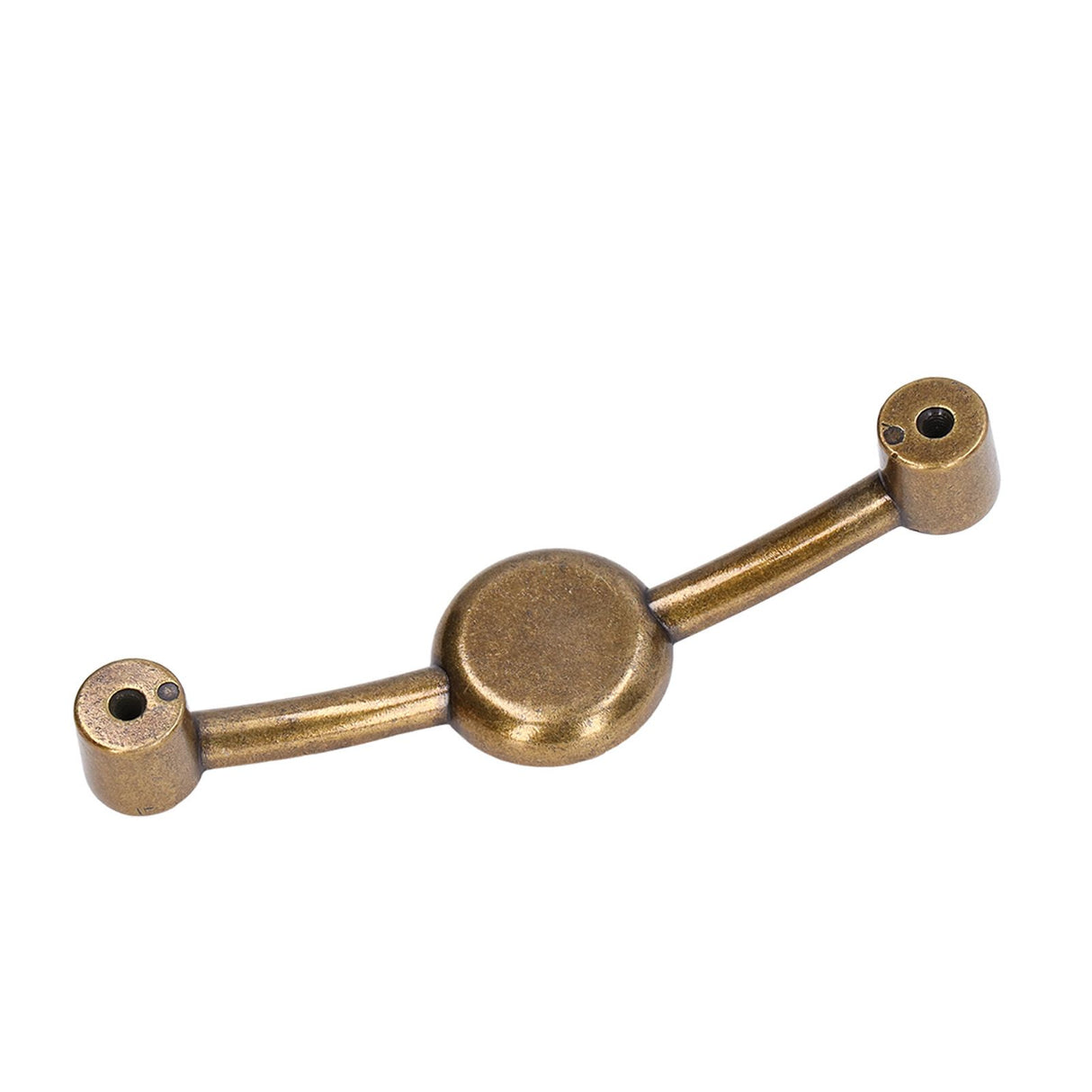 2 Pcs Zinc Alloy Antique Copper Handle European Modern Pastoral Color Acrylic Handle for Cabinet DrawerBrown
