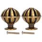 2Set Cabinet Knob Birdcage Hollow Closet Drawer Knob Zinc Alloy Wardrobe Knob for Home Decoration366 Birdcage Bronze