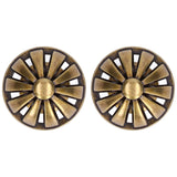 2Set Cabinet Knob Birdcage Hollow Closet Drawer Knob Zinc Alloy Wardrobe Knob for Home Decoration366 Birdcage Bronze - Side View