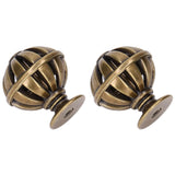 2Set Cabinet Knob Birdcage Hollow Closet Drawer Knob Zinc Alloy Wardrobe Knob for Home Decoration366 Birdcage Bronze