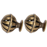 2Set Cabinet Knob Birdcage Hollow Closet Drawer Knob Zinc Alloy Wardrobe Knob for Home Decoration366 Birdcage Bronze