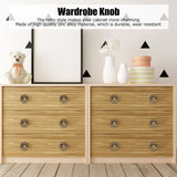 2Set Cabinet Knob Birdcage Hollow Closet Drawer Knob Zinc Alloy Wardrobe Knob for Home Decoration366 Birdcage Bronze - Extra Image