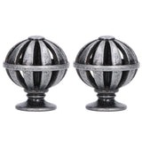 2Set Cabinet Knob Birdcage Hollow Closet Drawer Knob Zinc Alloy Wardrobe Knob for Home Decoration366 Birdcag Antique Silver