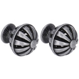 2Set Cabinet Knob Birdcage Hollow Closet Drawer Knob Zinc Alloy Wardrobe Knob for Home Decoration366 Birdcag Antique Silver