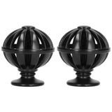 2Set Cabinet Knob Birdcage Hollow Closet Drawer Knob Zinc Alloy Wardrobe Knob for Home Decoration366 Birdcage Black