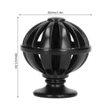 2Set Cabinet Knob Birdcage Hollow Closet Drawer Knob Zinc Alloy Wardrobe Knob for Home Decoration366 Birdcage Black
