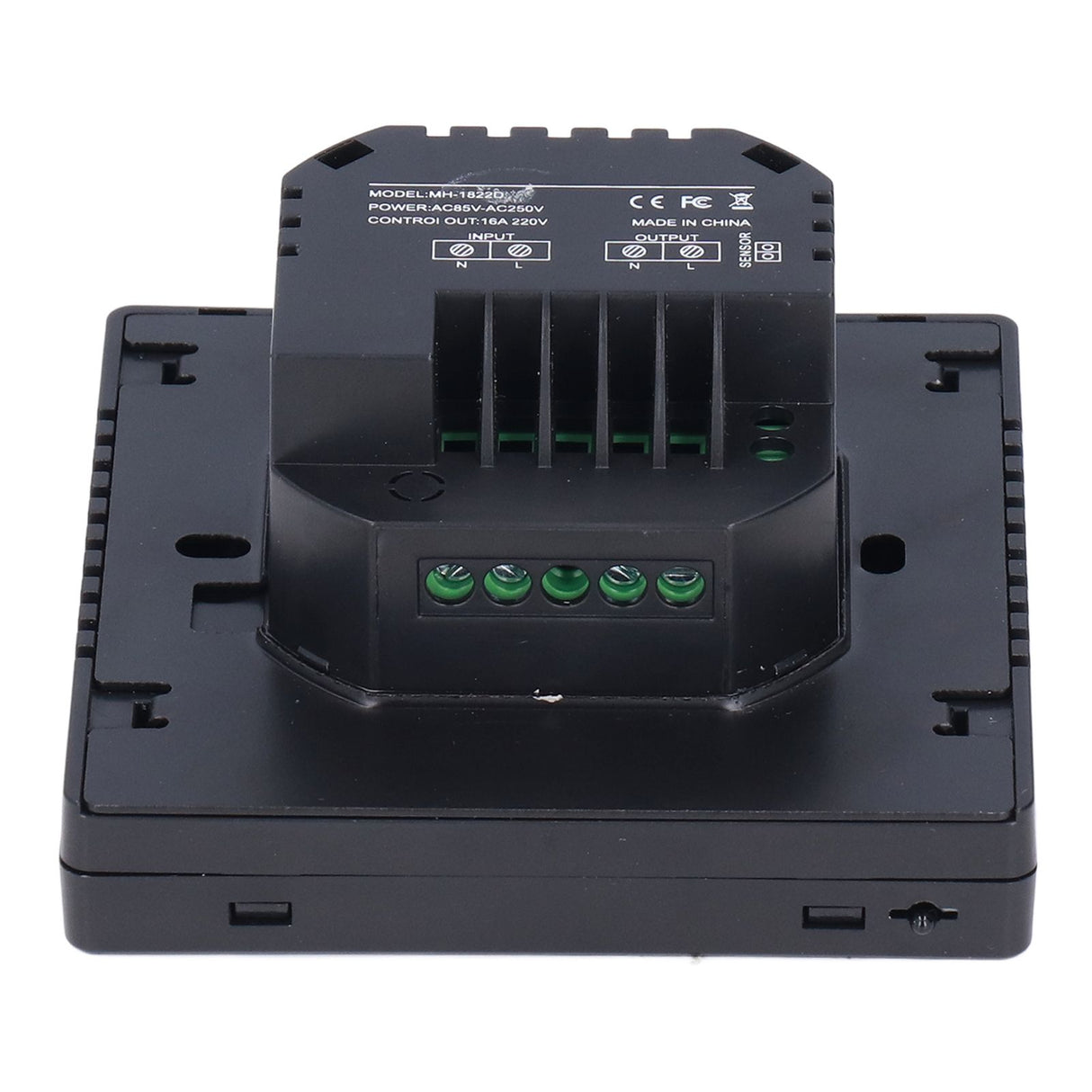 Touch Screen Thermostat Dual Temperature Control 16A Electric Floor Heating Thermoregulator AC85V‑240V