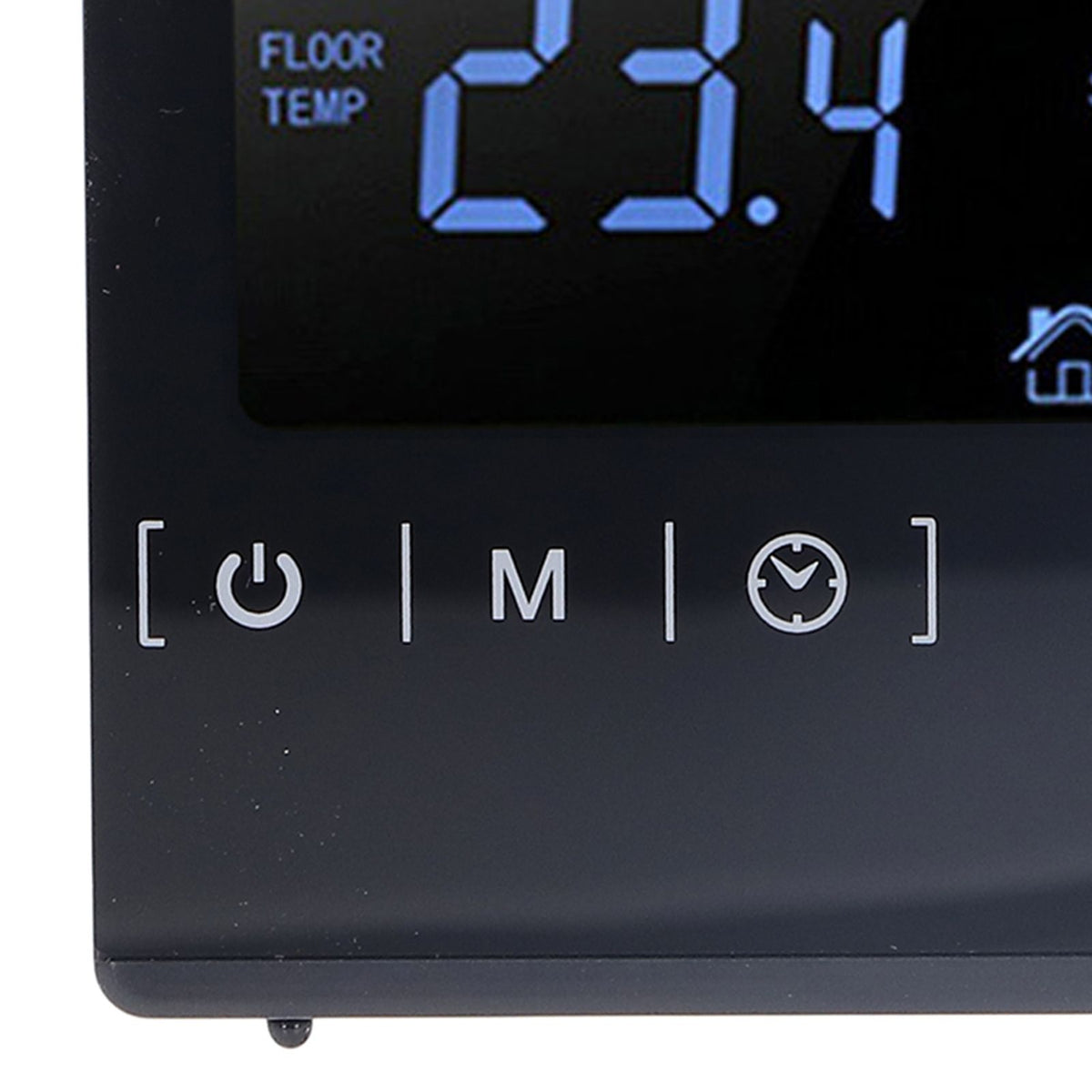 Touch Screen Thermostat Dual Temperature Control 16A Electric Floor Heating Thermoregulator AC85V‑240V