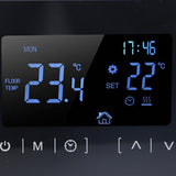Touch Screen Thermostat Dual Temperature Control 16A Electric Floor Heating Thermoregulator AC85V‑240V - Extra Image