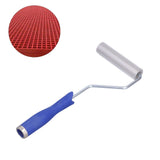 30x125mm Aluminium Alloy Fiberglass Roller Durable Bubble Paddle Tool Laminating Roller
