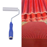 30x125mm Aluminium Alloy Fiberglass Roller Durable Bubble Paddle Tool Laminating Roller