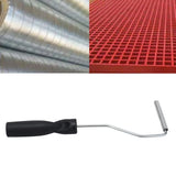 Diameter 10x75mm Fiberglass Laminating Bubble Roller Bubble Paddle Tool for Industrial Fiberglass - Extra Image