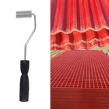 Fiberglass Laminating Roller 25x50mm Resin Bubble Spike Acetone Washable for Glass Manufacturing