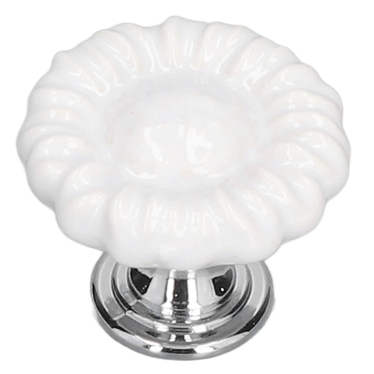 2 Set Drawer Knobs Pull Handles Ceramics Cabinet Cupboard Door Decorative Knobs with Plate for Kitchen Bathroom Office1088D Sunflower