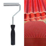 Fiberglass Laminating Roller 21x100mm Bubble Roller Aluminum Acetone Washable for Glass Manufacturing - Extra Image