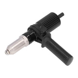 Electric Riveting Gun Adapter Rivet Gun Accessory Electric Drill Rivet Machine Grab Rivet and Nail Gun Head - Front View