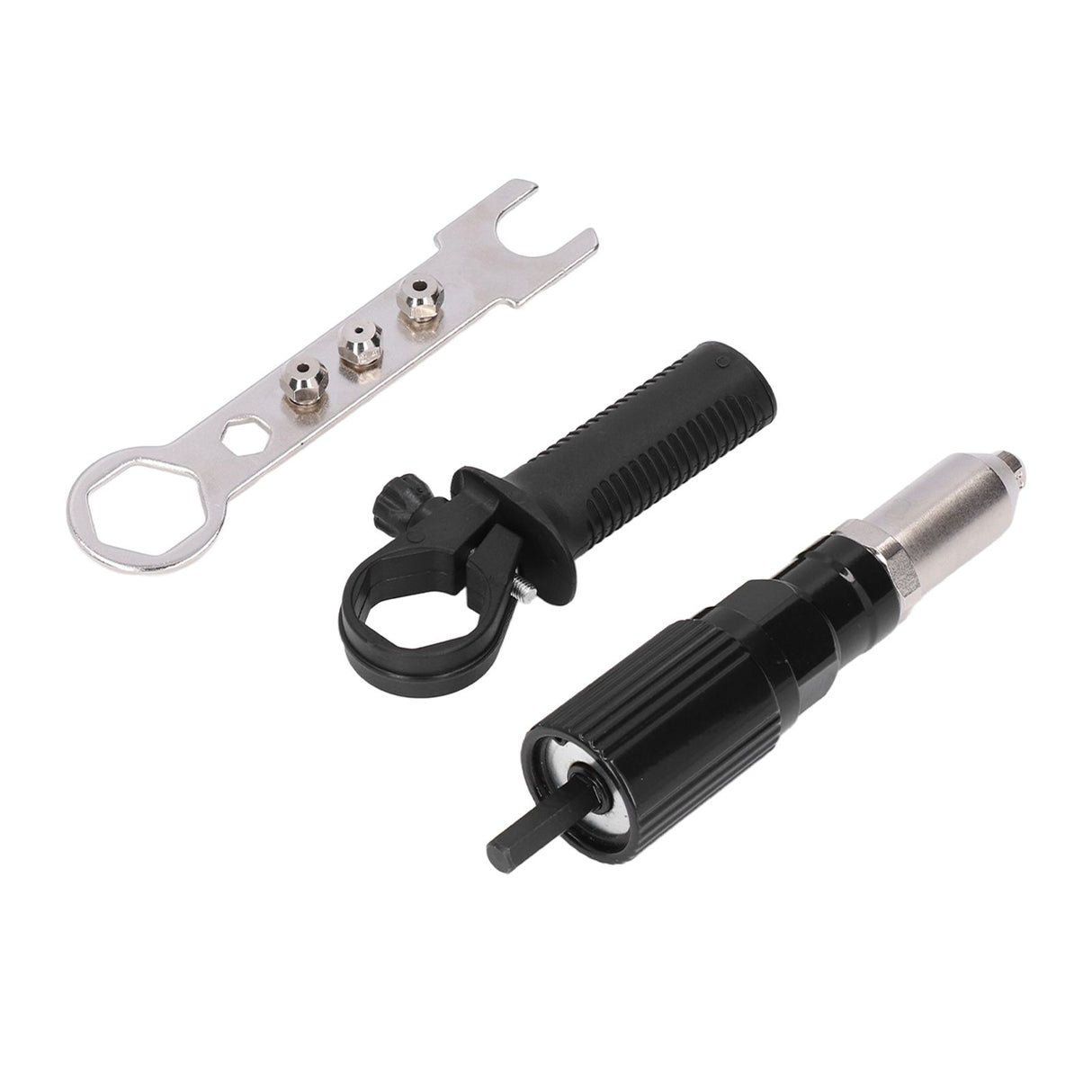 Electric Riveting Gun Adapter Rivet Gun Accessory Electric Drill Rivet Machine Grab Rivet and Nail Gun Head
