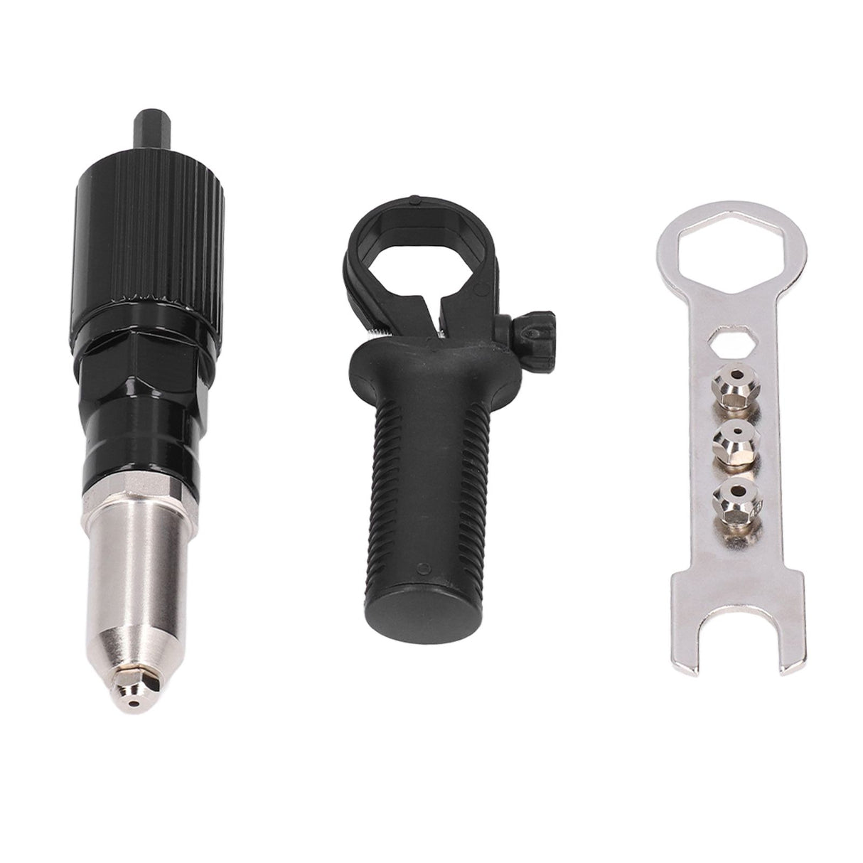 Electric Riveting Gun Adapter Rivet Gun Accessory Electric Drill Rivet Machine Grab Rivet and Nail Gun Head