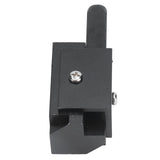 Woodworking Right Angle Punch Chisel Square Chisel Fillet Variable Square Angle Embedded Hinge Groove Installation Tool - Side View