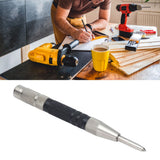 Automatic Center Punch Precise Positioning Adjustable Spring Easy to Grasp 155mm Woodworking Punch for Home Decoration