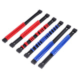 6pcs Socket Organizer Tray Multipurpose ABS 1/4in 3/8in 1/2in Auto Repairing Tools - Low Angle