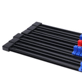 6pcs Socket Organizer Tray Multipurpose ABS 1/4in 3/8in 1/2in Auto Repairing Tools