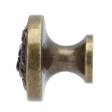 4Set Lion Head Zinc Alloy Cabinet Door Handle Modern Antique Cartoon Solid Drawer Pull Circular Single Hole Buckle Hand399 Lion Head Bronze