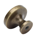 4Set Lion Head Zinc Alloy Cabinet Door Handle Modern Antique Cartoon Solid Drawer Pull Circular Single Hole Buckle Hand399 Lion Head Bronze - Extra Image