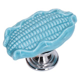 2Set Cabinet Knob Zinc Alloy Single Hole Closet Drawer Wardrobe Knob for Home Furniture Decoration1088D Corn