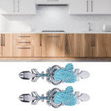 2Set Cabinet Knob Zinc Alloy Single Hole Closet Drawer Wardrobe Knob for Home Furniture Decoration1088D Cabbage - Extra Image