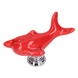 2Set Drawer Pull Knob Zinc Alloy Cabinet Wardrobe Closet Knob for Kitchen Furniture Decoration1077D Red Dolphin
