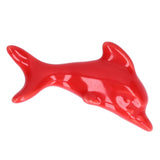 2Set Drawer Pull Knob Zinc Alloy Cabinet Wardrobe Closet Knob for Kitchen Furniture Decoration1077D Red Dolphin