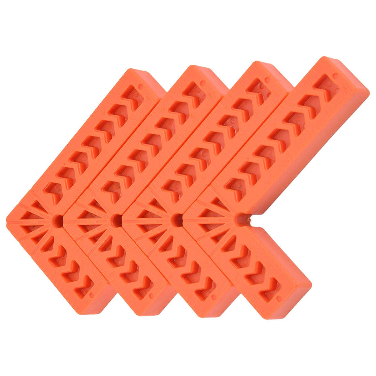 4Pcs L Type Plastic Squares Multi Purpose Strong Practicability Easy to Use Plastic Right Angle Positioner for Drawers6 Inches 150mm