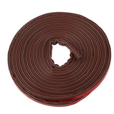 6m Door Sealing Strip Silicone Rubber Self Adhesive Weather Strip Brown Window Sealing Strip for HomeHeight 8mm / 0.3in