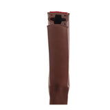 6m Door Sealing Strip Silicone Rubber Self Adhesive Weather Strip Brown Window Sealing Strip for HomeHeight 8mm / 0.3in - Extra Image