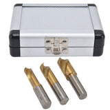 3PCS Weld Cutter Drill Bit High Speed Steel Welding Drill Bit Wear Resistant Weld Cutter Tool