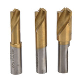 3PCS Weld Cutter Drill Bit High Speed Steel Welding Drill Bit Wear Resistant Weld Cutter Tool
