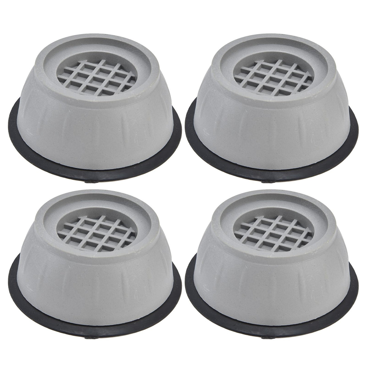 4pcs Washing Machine Pad Shockproof Noise Cancelling Prevent Slip Washer Foot Cushion for Refrigerator Dryer9cm Diameter
