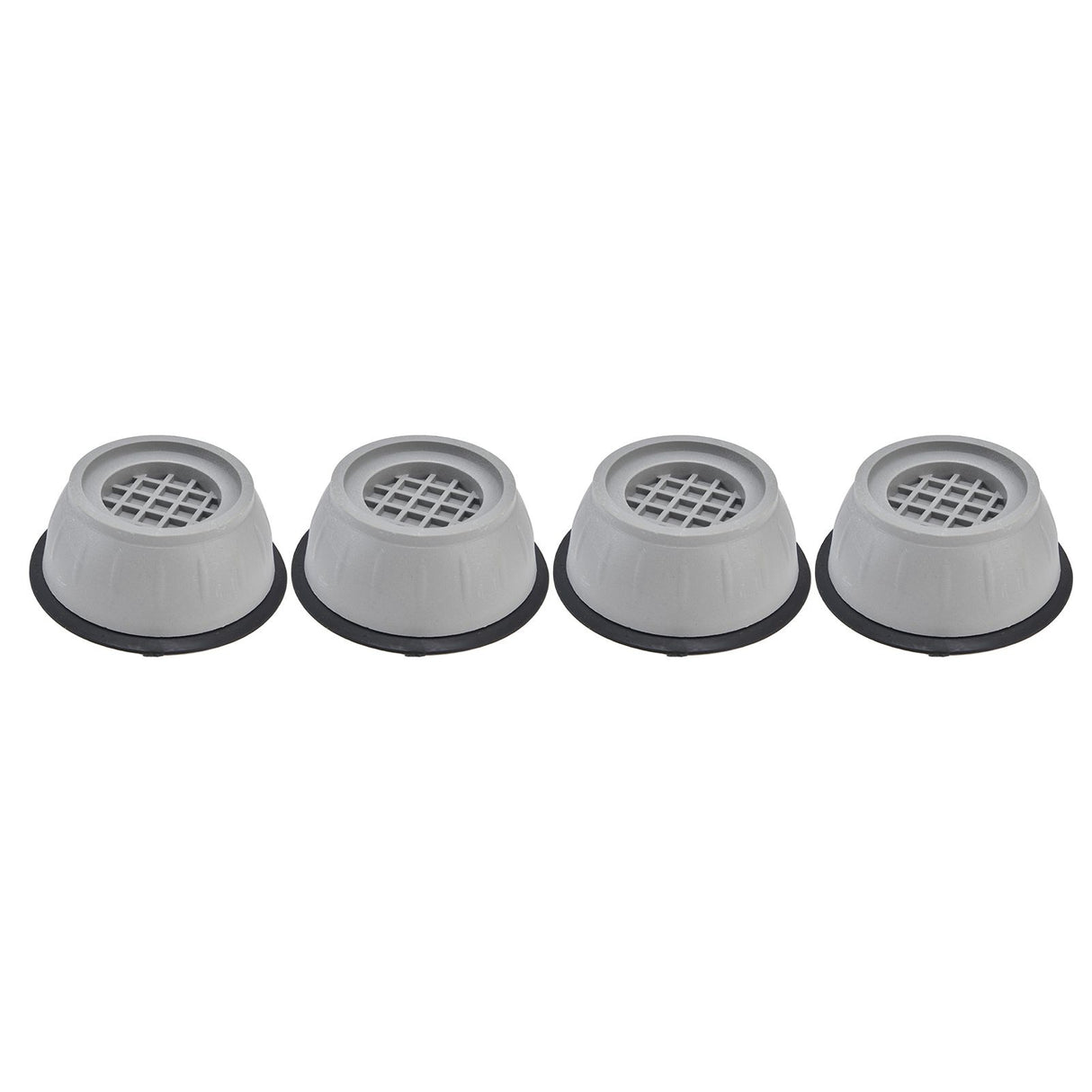 4pcs Washing Machine Pad Shockproof Noise Cancelling Prevent Slip Washer Foot Cushion for Refrigerator Dryer9cm Diameter