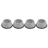 4pcs Washing Machine Pad Shockproof Noise Cancelling Prevent Slip Washer Foot Cushion for Refrigerator Dryer9cm Diameter