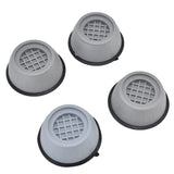 4pcs Washing Machine Pad Shockproof Noise Cancelling Prevent Slip Washer Foot Cushion for Refrigerator Dryer9cm Diameter