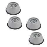 4pcs Washing Machine Pad Shockproof Noise Cancelling Prevent Slip Washer Foot Cushion for Refrigerator Dryer9cm Diameter