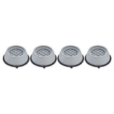 4pcs Washing Machine Pad Shockproof Noise Cancelling Prevent Slip Washer Foot Cushion for Refrigerator Dryer8cm Diameter
