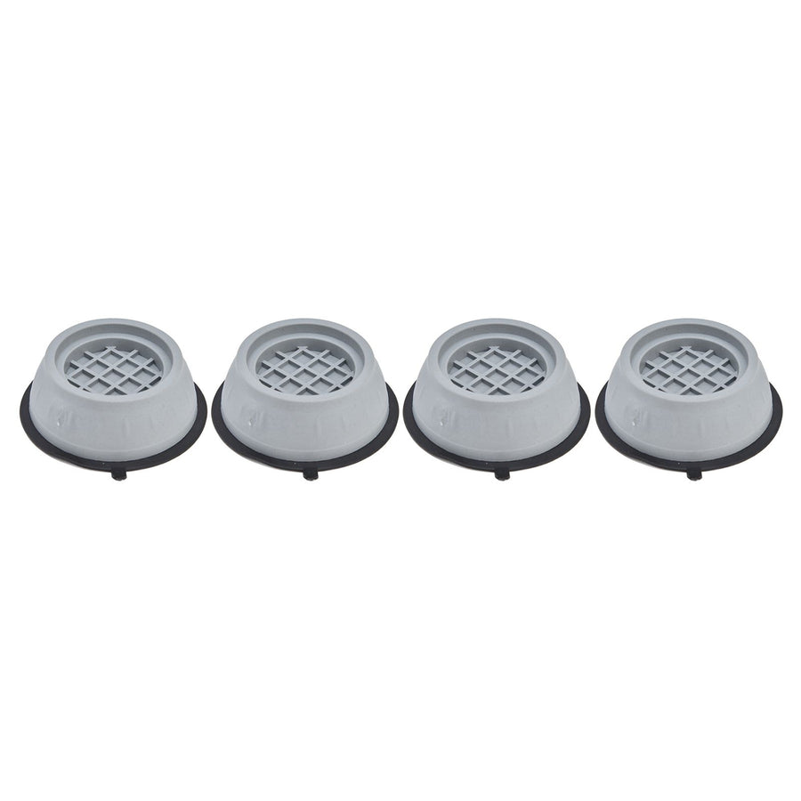 4pcs Washing Machine Pad Shockproof Noise Cancelling Prevent Slip Washer Foot Cushion for Refrigerator Dryer8cm Diameter