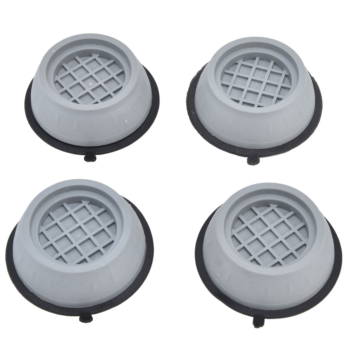 4pcs Washing Machine Pad Shockproof Noise Cancelling Prevent Slip Washer Foot Cushion for Refrigerator Dryer8cm Diameter