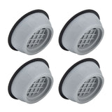 4pcs Washing Machine Pad Shockproof Noise Cancelling Prevent Slip Washer Foot Cushion for Refrigerator Dryer8cm Diameter - Close-Up Angle